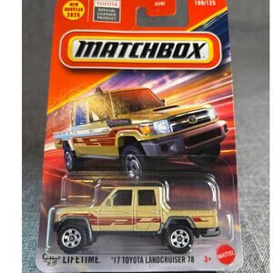 Matchbox '17 Toyota Landcruiser 78 109/125